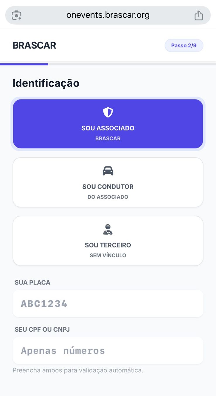 Passo 2 - Preencher informações